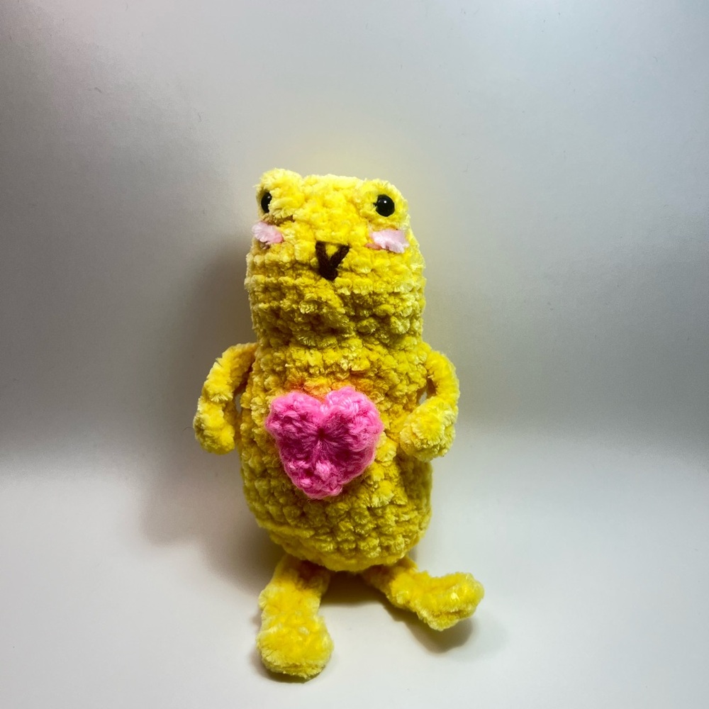 Crochet frog